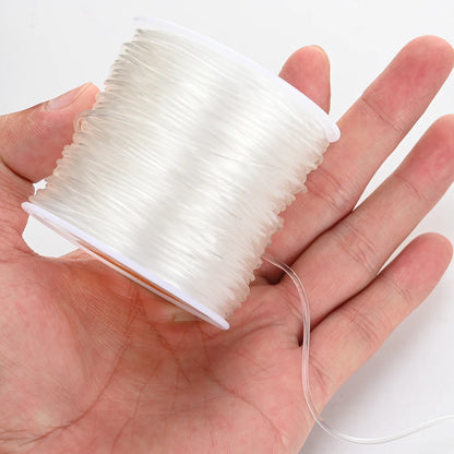 Transparent Elastic Cord Thread For Jewelry Making Durable - Smarsty