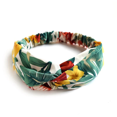 Bohemian Print Cashmere Headbands For Women Vintage Comfort - Smarsty