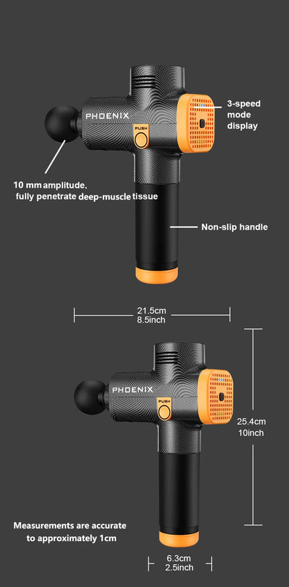 Phoenix A2 Deep Tissue Massage Gun for Muscle Relaxation - Smarsty