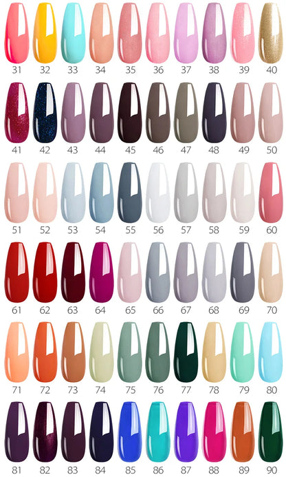 Luxury Color Gel Nail Polish Long Lasting Formula - Smarsty