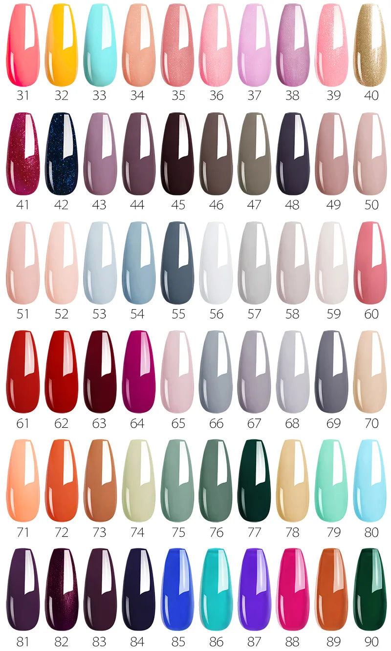 Luxury Color Gel Nail Polish Long Lasting Formula - Smarsty