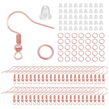 300Pc Hypoallergenic Earring Hooks Mix Color DIY Kit - Smarsty