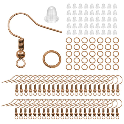 300Pc Hypoallergenic Earring Hooks Mix Color DIY Kit - Smarsty