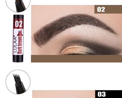 4D Microblading Eyebrow Pen Long Lasting Waterproof Formula - Smarsty