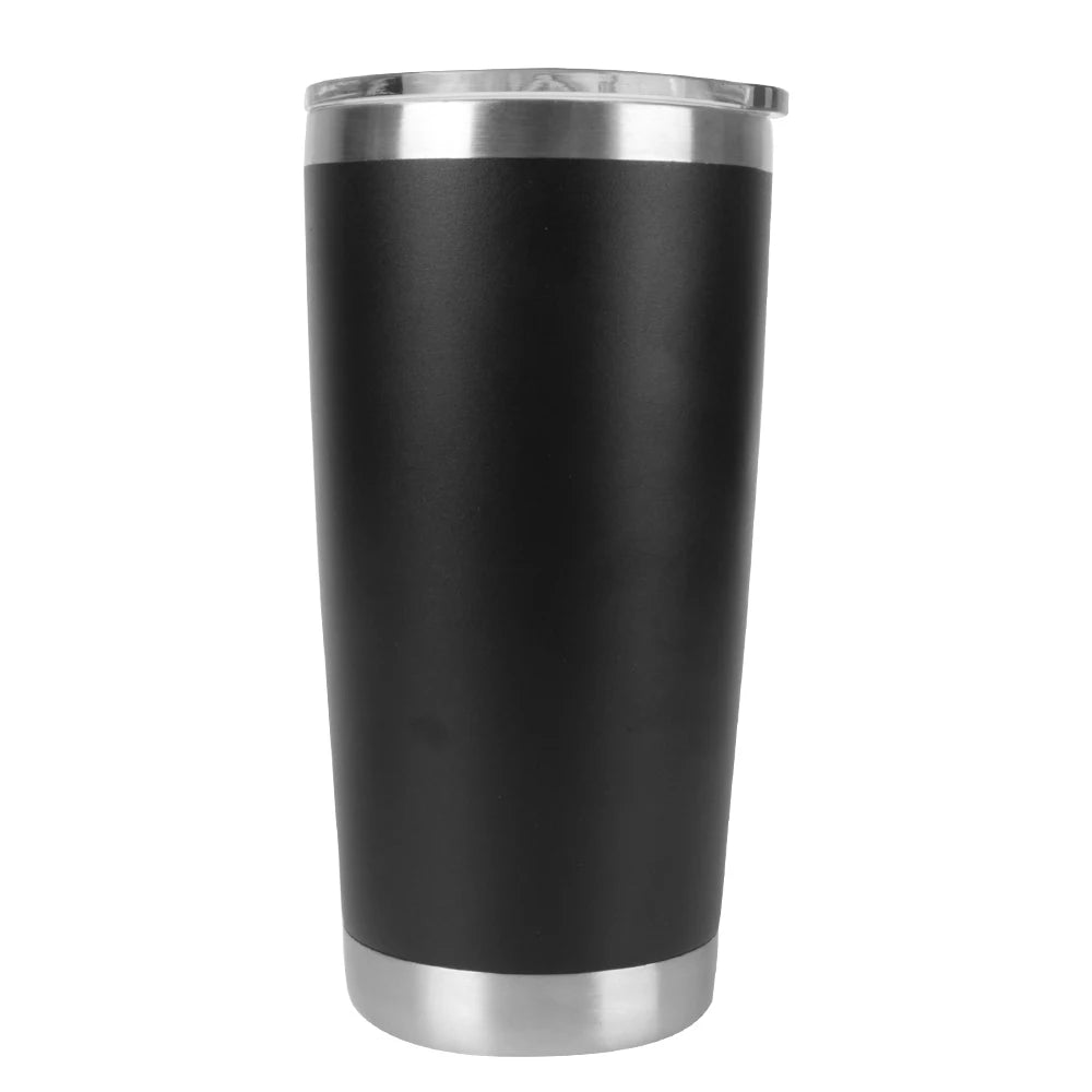 Insulated Stainless Steel Thermal Mug With Lid - Smarsty