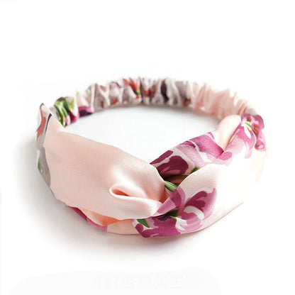Bohemian Print Cashmere Headbands For Women Vintage Comfort - Smarsty