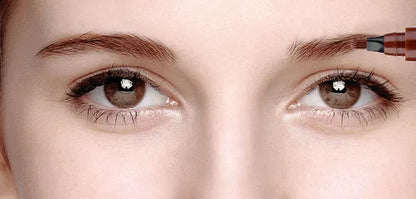 4D Microblading Eyebrow Pen Long Lasting Waterproof Formula - Smarsty