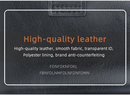 New RFID Men Card Wallets Hasp Small Card Wallets Slim Mini Men's Wallet High Qaulity Card Clip Photo Holder Short Male Purses