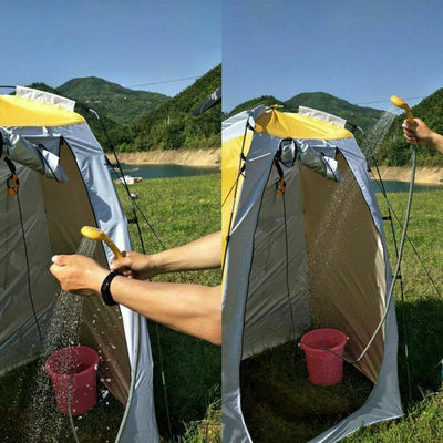 Portable Camping Shower Hiking Travel 12V Car Cigarette Lighter Outdoor Bath Shower of Plant Watering Car Cleaning Pet Bath Pump by Smarsty