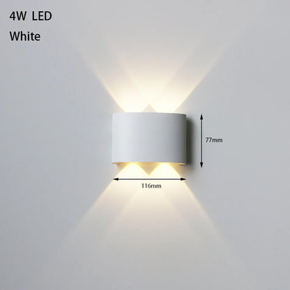Outdoor Waterproof LED Wall Lamp for Stylish Illumination - Smarsty