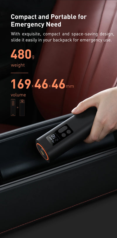Portable Car Air Compressor 12V Tire Inflator 150 PSI - Smarsty
