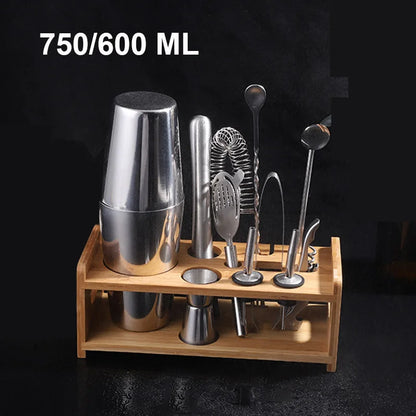 Professional Stainless Steel Boston Shaker Bar Set - Smarsty