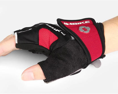 INBIKE Shockproof Gel Cycling Gloves Half Finger - Smarsty