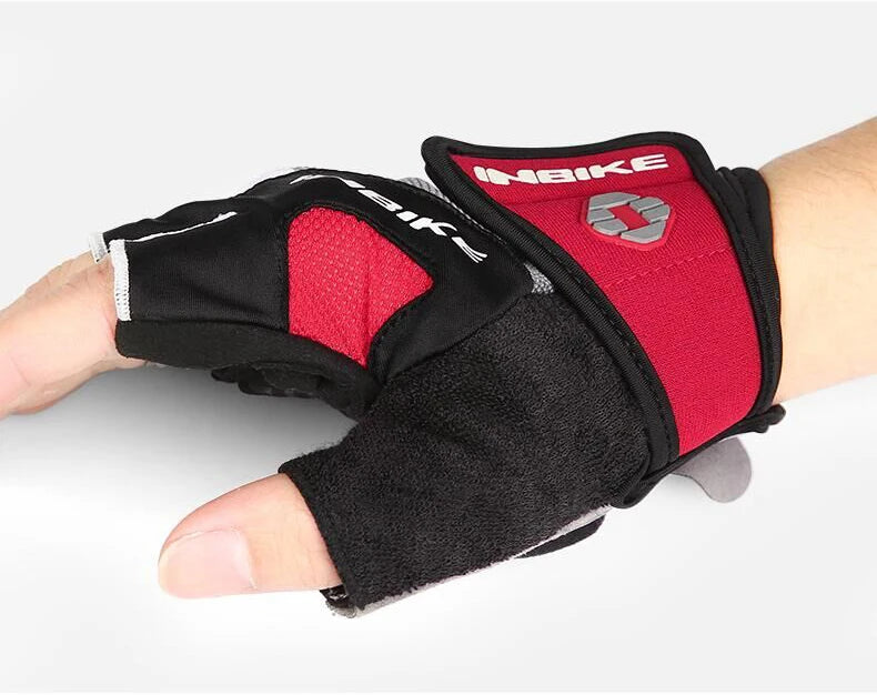 INBIKE Shockproof Gel Cycling Gloves Half Finger - Smarsty