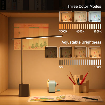 Baseus Dimmable LED Desk Lamp with Eye Protection - Smarsty