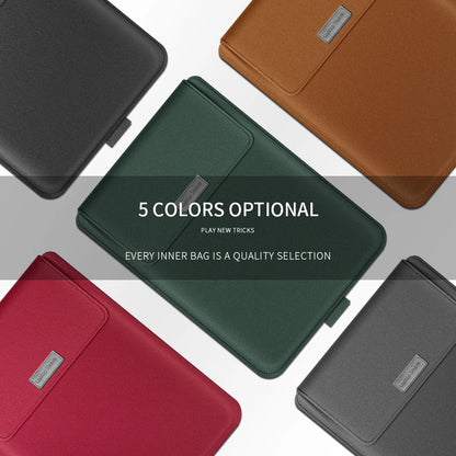 PU Laptop Sleeve With Stand Cover For MacBook Pro Air