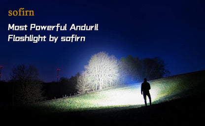 Sofirn SP36 Pro 8000lm Powerful LED Flashlight  4*SST40 USB C Rechargeable 18650 Torch