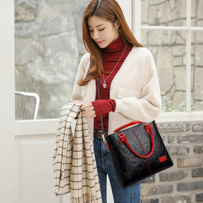 PU Leather Crossbody Bag For Women Large Capacity Travel - Smarsty