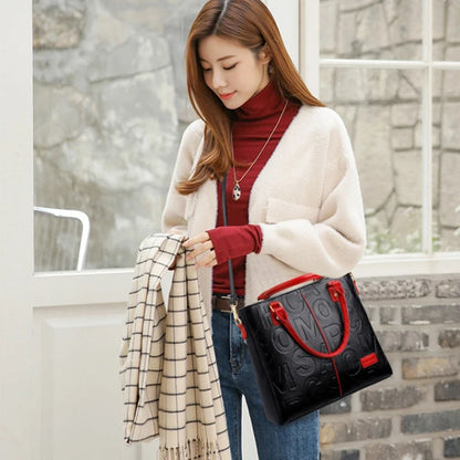 PU Leather Crossbody Bag For Women Large Capacity Travel - Smarsty