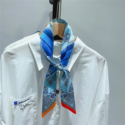 Silk Summer Scarf for Women Lightweight Neckwear - Smarsty