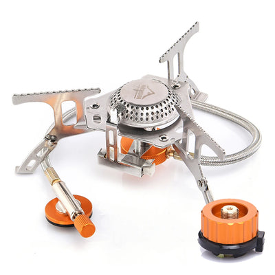 Widesea Camping Gas Stove Outdoor Tourist Burner Strong Fire Heater Tourism Cooker Survival Furnace Supplies Equipment Picnic by Smarsty