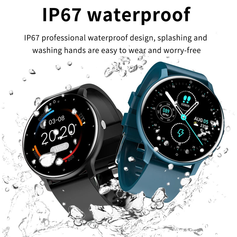 LIGE Smart Watch for Ladies with Full Touch Screen - Smarsty