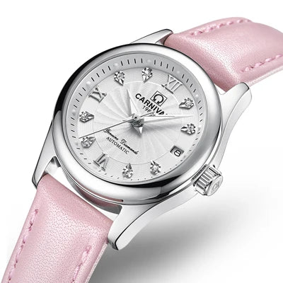Carnival Luxury Women's Mechanical Watch with Sapphire Crystal - Smarsty