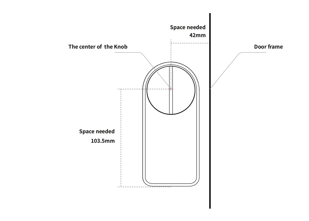 A1 Pro Bluetooth Smart Door Lock With Easy Installation - Smarsty