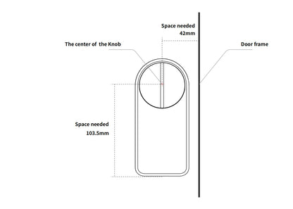 A1 Pro Bluetooth Smart Door Lock With Easy Installation - Smarsty