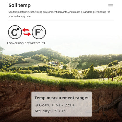 5 in 1 Soil Tester for Accurate Plant Care - Smarsty