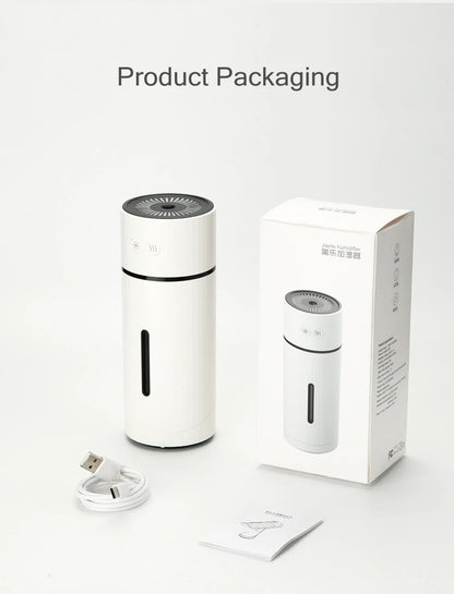 Wireless USB Aromatherapy Humidifier with LED Night Light - Smarsty