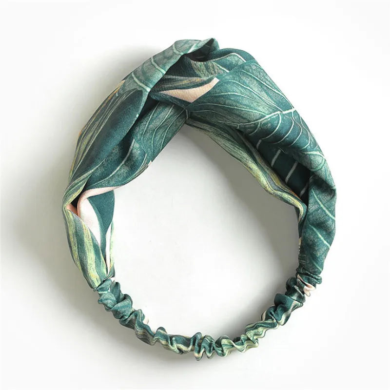 Bohemian Print Headbands For Women Comfortable Stretch - Smarsty