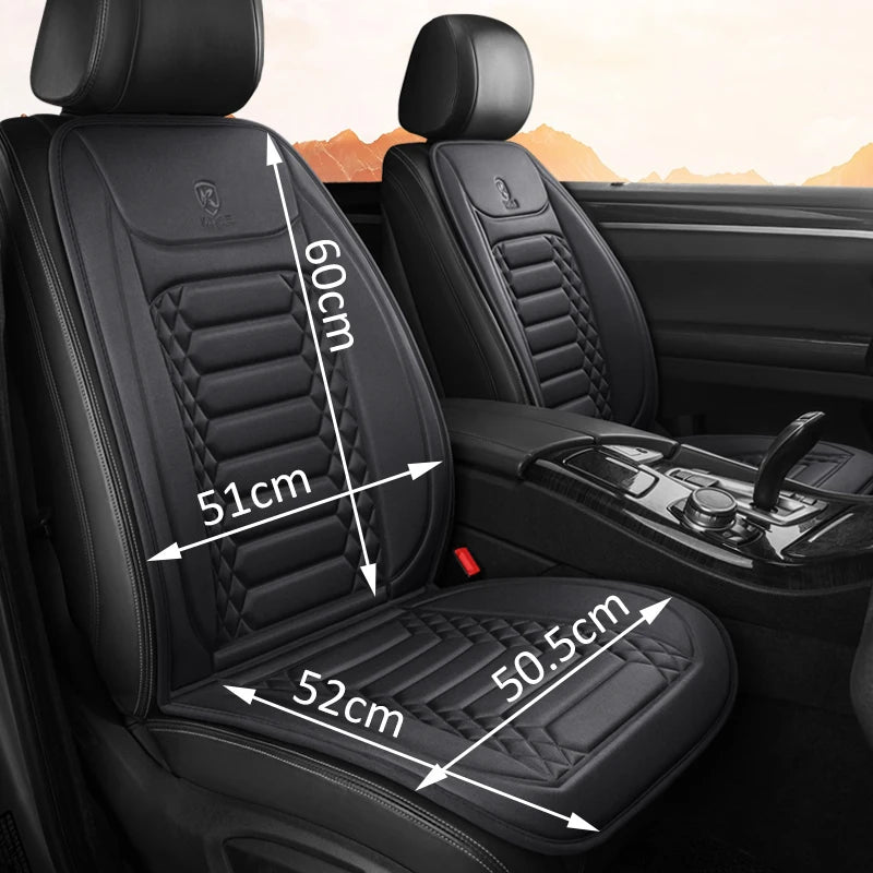 Heated Car Seat Cover 12V Warmth Pad For Winter Comfort - Smarsty