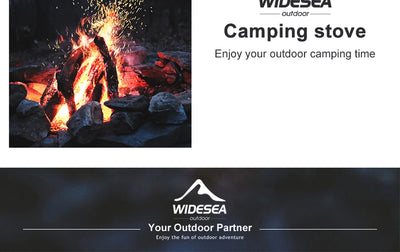 Widesea Camping Gas Stove Outdoor Tourist Burner Strong Fire Heater Tourism Cooker Survival Furnace Supplies Equipment Picnic by Smarsty