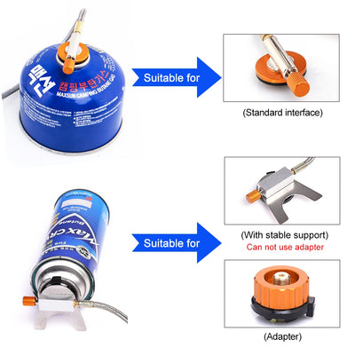 Widesea Camping Gas Stove Outdoor Tourist Burner Strong Fire Heater Tourism Cooker Survival Furnace Supplies Equipment Picnic by Smarsty