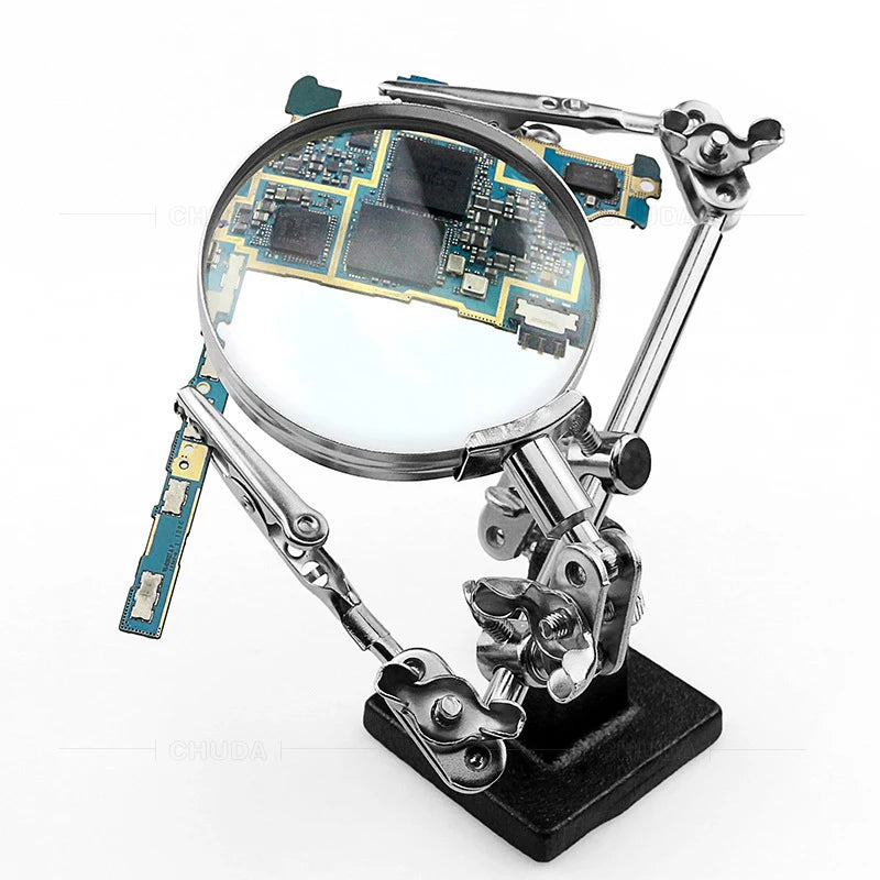 Adjustable Clip Magnifier for Precision Soldering Repairs - Smarsty