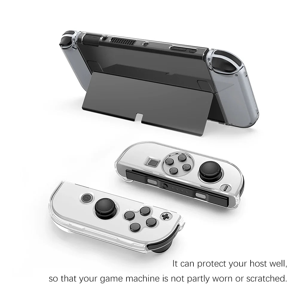 Nintendo Switch Oled Hard Shell Travel Case Bundle - Smarsty