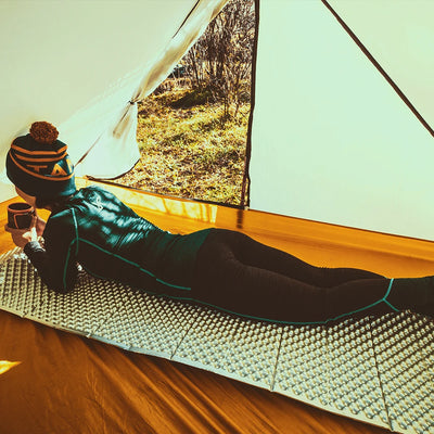 Widesea Camping Mat Portable Sleeping Pad Picnic Foam Bed Mattress Travel Trekking Equipment Blanket Waterproof Moistureproof by Smarsty