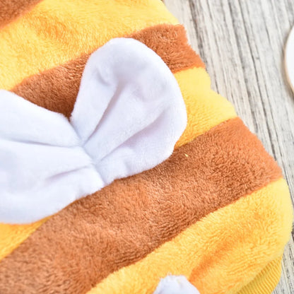 Yellow Bee Big Dog Jacket for Winter Comfort - Smarsty