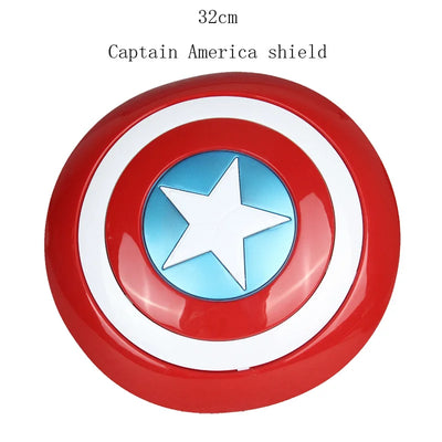 32cm Captain America Shield Toy 28cm Thor Hammer Action Figures Toys for Children Halloween Cosplay Prop - Smarsty