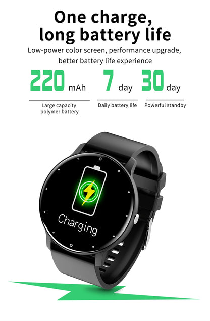 LIGE Smart Watch for Ladies with Full Touch Screen - Smarsty