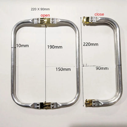 DIY Metal Purse Frame Handle Kiss Clasp Lock For Bag Sewing Craft Tailor Accessories Bag Frame For Purse Backpack Bags Parts