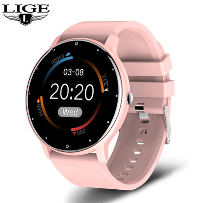 LIGE Smart Watch for Ladies with Full Touch Screen - Smarsty