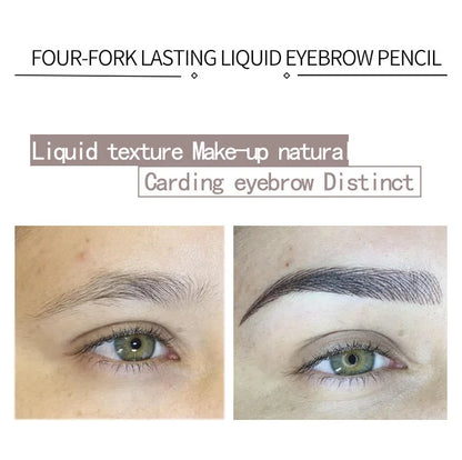 4D Microblading Eyebrow Pen Long Lasting Waterproof Formula - Smarsty