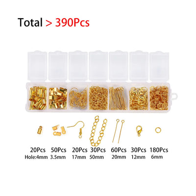 Alloy Jewelry Findings Set with Clasps and Hooks - Smarsty