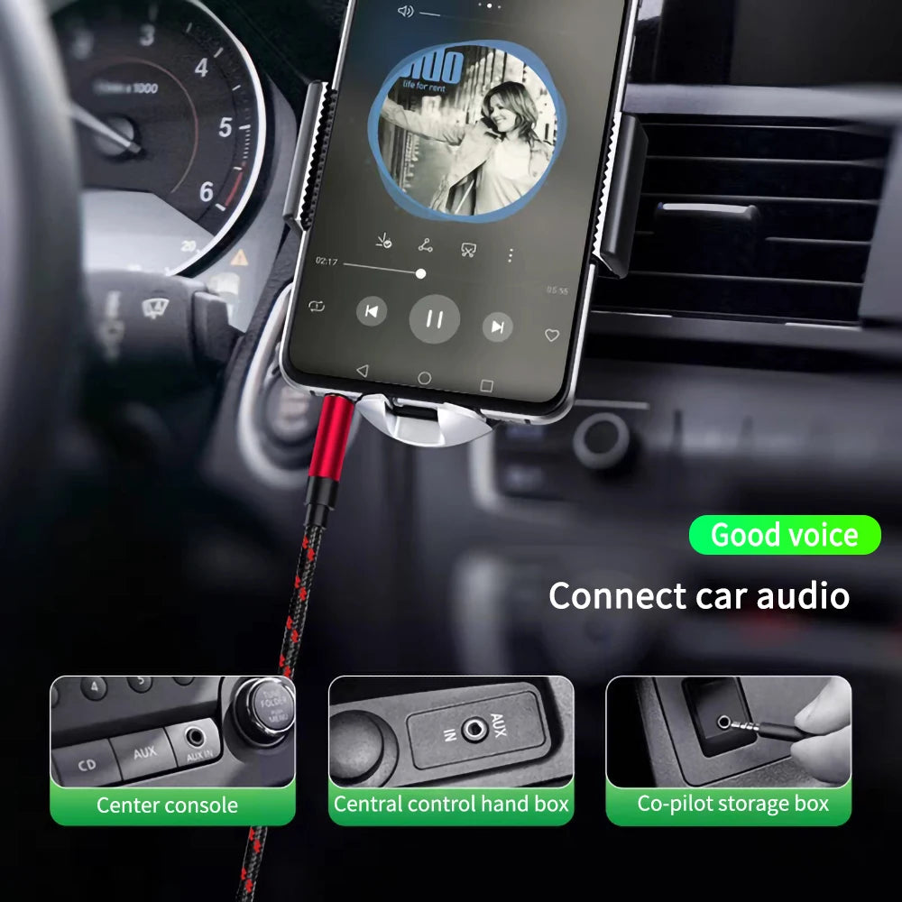 3.5mm Audio Jack Extension Cable For Enhanced Sound Quality - Smarsty
