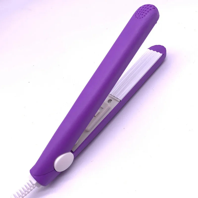 Mini Pink Electric Curling Iron for Effortless Curls - Smarsty