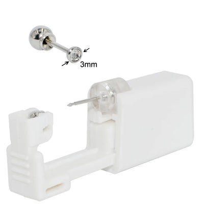 Sterile Surgical Steel Ear Stud Disposable Safe Ball - Smarsty