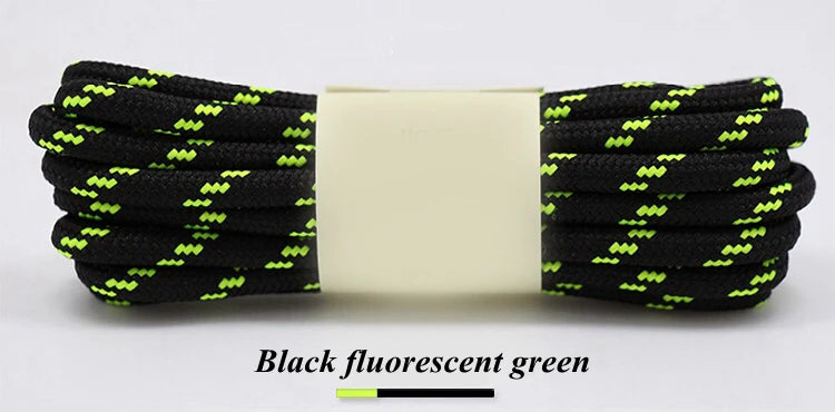 1Pair outdoor sport round shoelaces for boots hiking slip rope shoe laces sneakers shoelace strings100/120/140/160CM 19 Colors