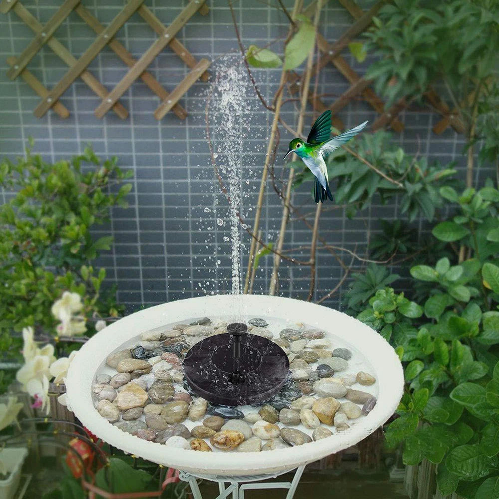 Solar Powered Mini Water Fountain for Garden Decoration - Smarsty